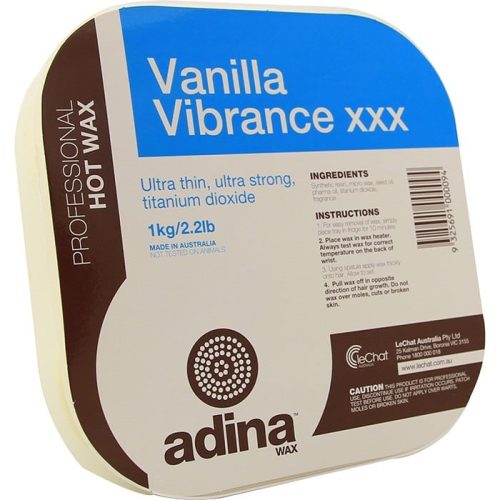 Adina - Professional Hot Wax - Vanilla Vibrance 1kg