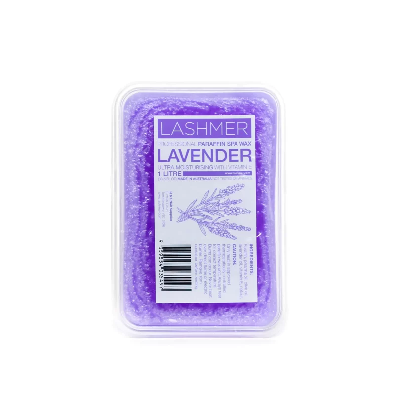 Lashmer - - Professional Paraffin Spa Wax - Lavender 1lt