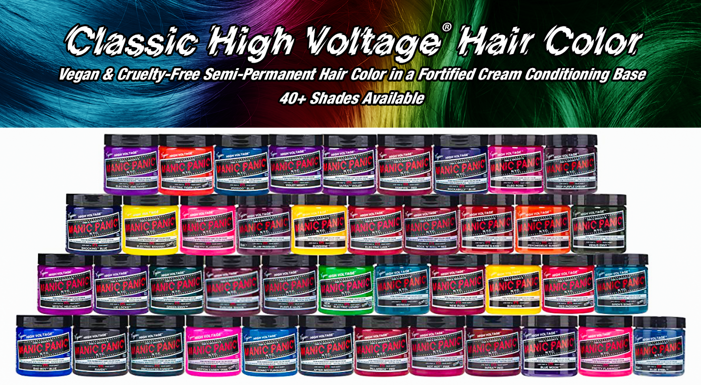 2. Manic Panic Blue Moon Hair Dye - Classic High Voltage - wide 3