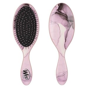 WetBrush - Terrain Textures Detangler - Gravel , Artic Blue and Dusty Rose .