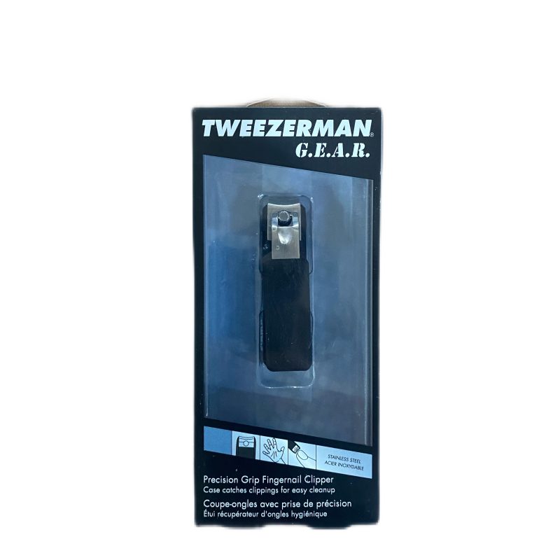 Tweezerman G.E.A.R. - Precision Grip Fingernail Clipper